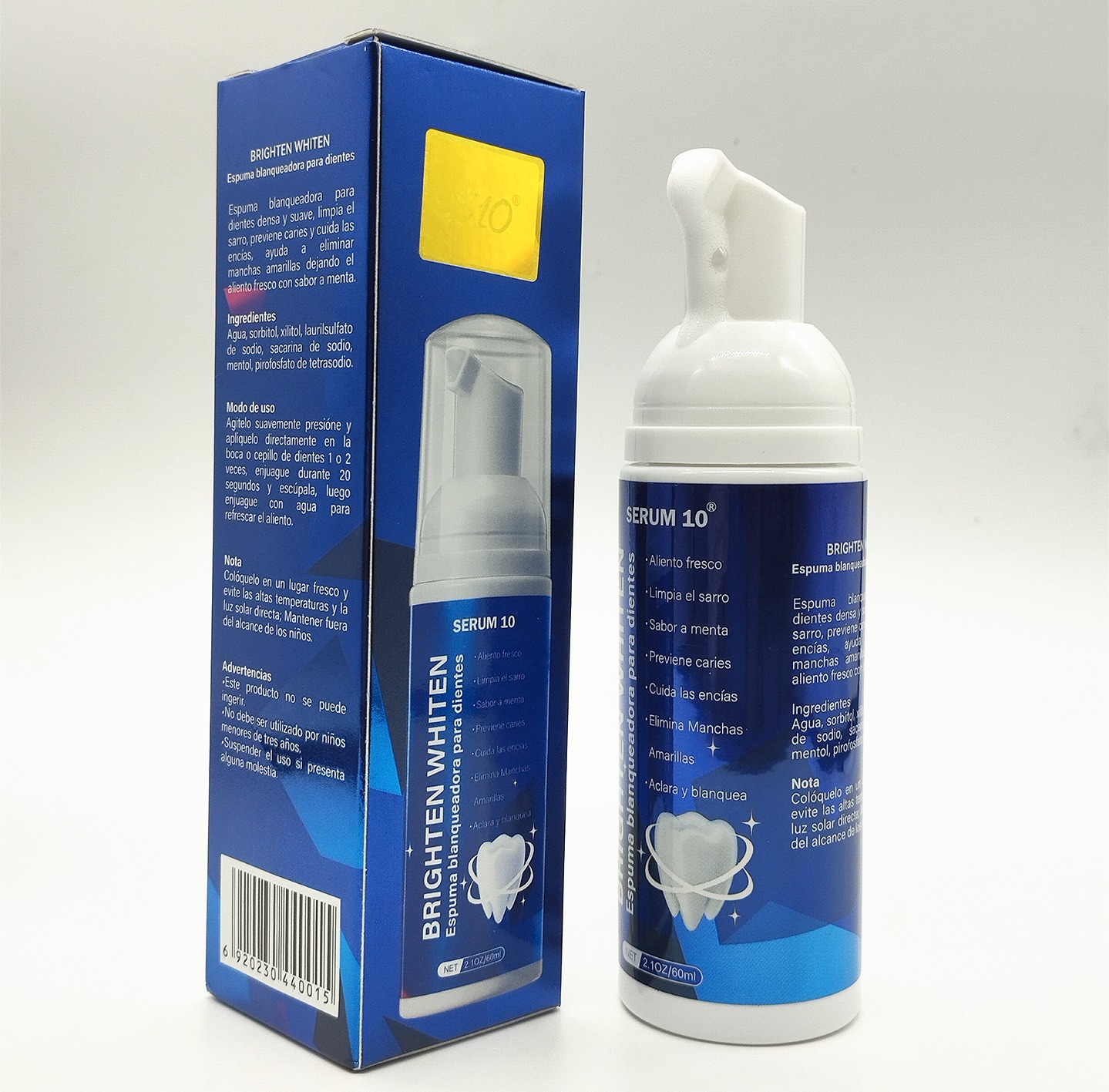440015-ESPUMA ACLARANTE SERUM 10